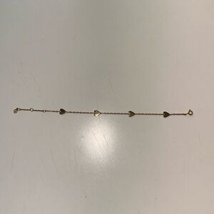 Mejuri heart bracelet